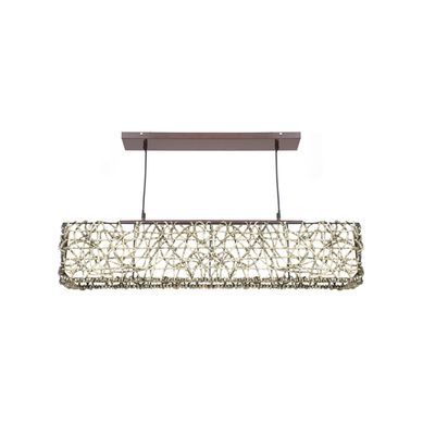 Lmpara de colgar Ratn Rectangular Natural