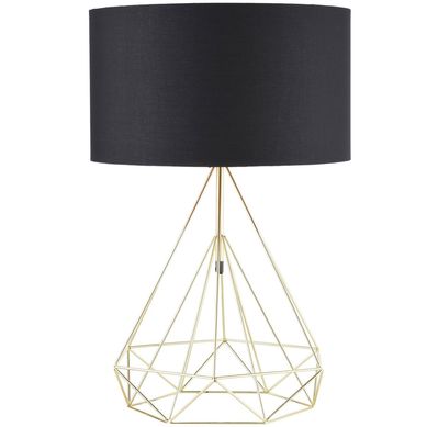 Lmpara de mesa Cuneo 1 luz negro