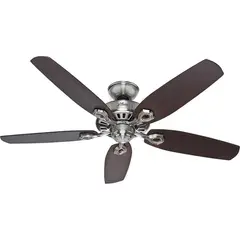 HUNTER - Ventilador de Techo Acero/Madera 5 aspas Elite