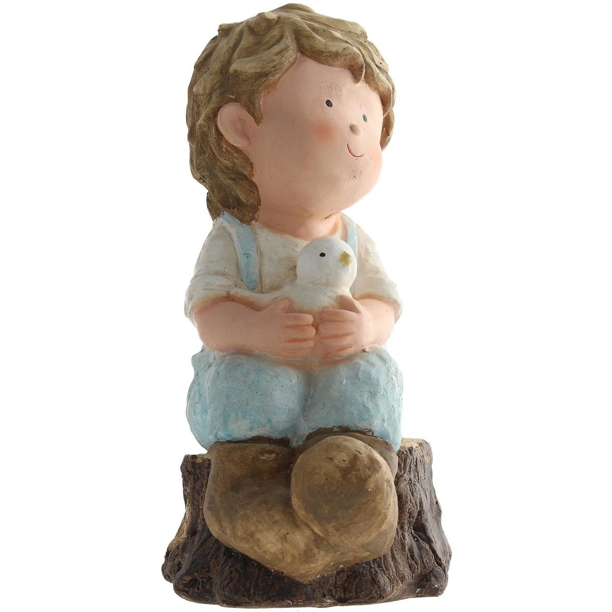 JUST HOME COLLECTION - Figura para jardín de poliresina 19x26x41 cm