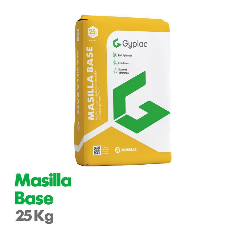 GYPLAC - Masilla base romeral 25 kg