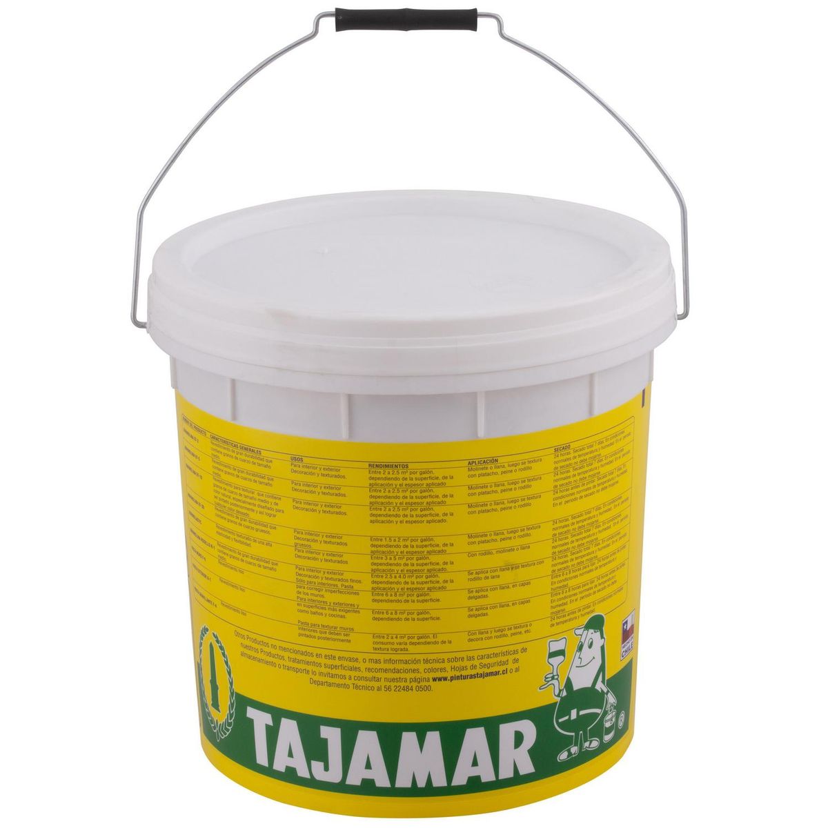 TAJAMAR - Pasta Muro Tajamar Súper F-6 25 Kg para Rellenar y Nivelar Muros