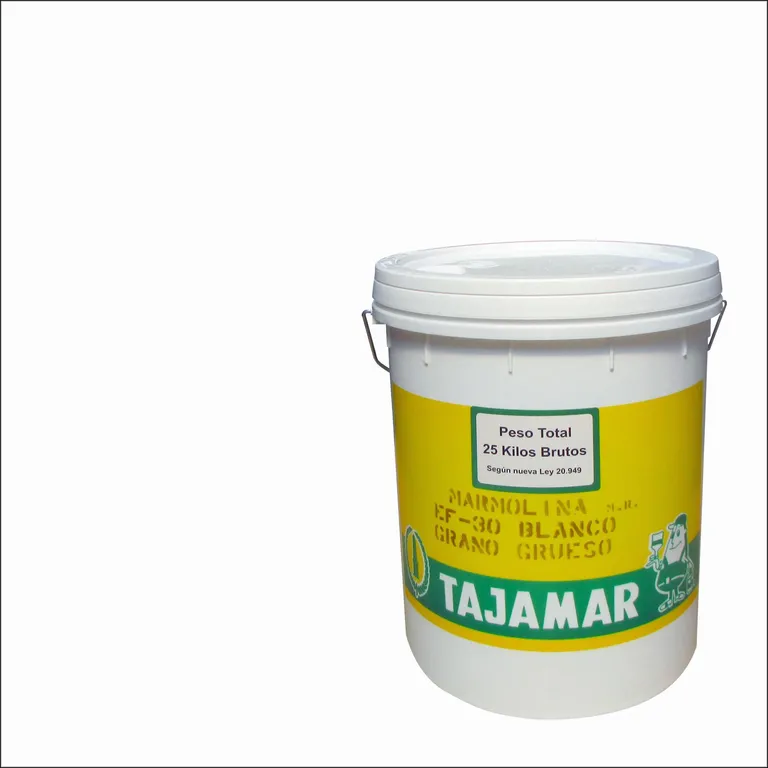 Marmolina Ef-30 Textura Muro Blanco 25 Kg