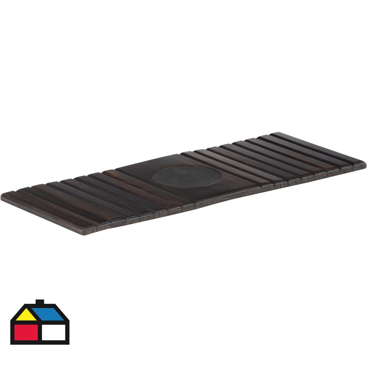 JUST HOME COLLECTION - Esterilla con posavasos madera 26x40 cm