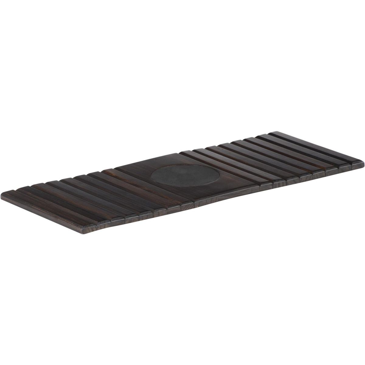 JUST HOME COLLECTION - Esterilla con posavasos madera 26x40 cm