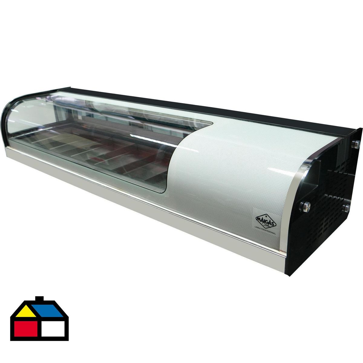 MAIGAS - Vitrina de sushi 62 litros blanco