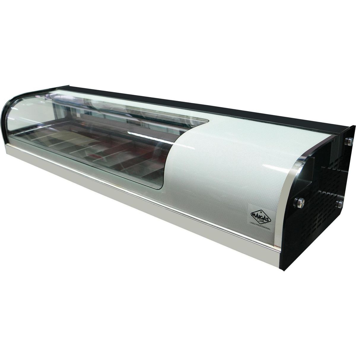 MAIGAS - Vitrina de sushi 62 litros blanco