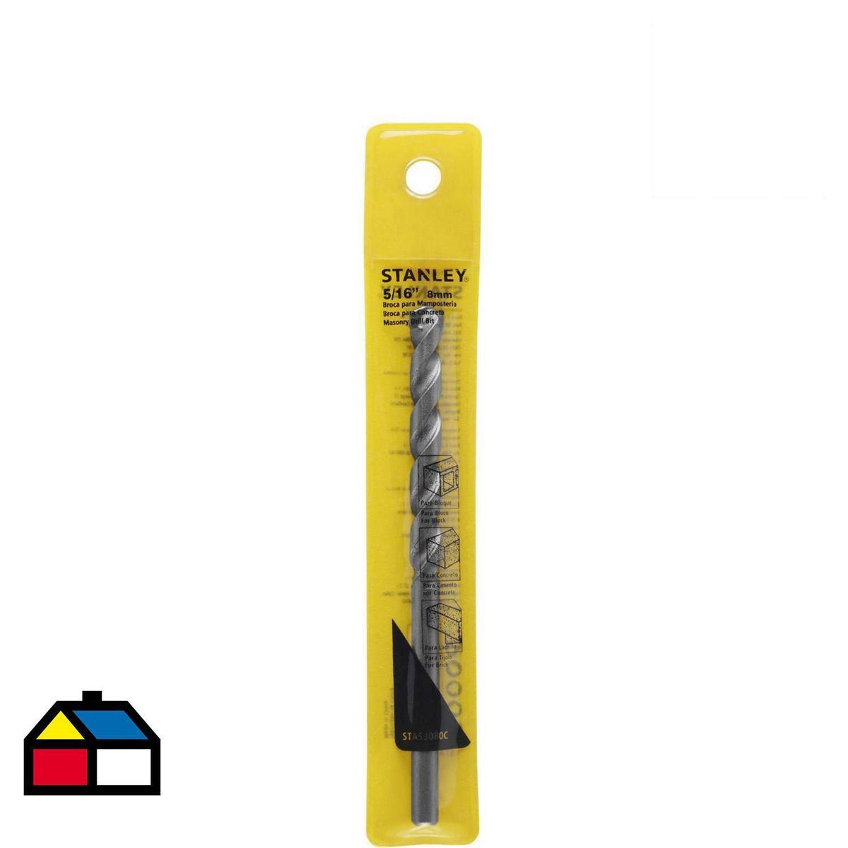 STANLEY - Broca percusión para concreto 9x120 mm