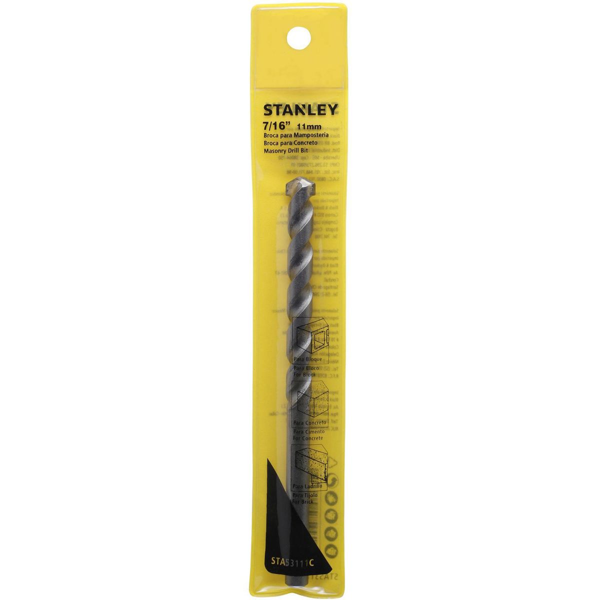 STANLEY - Broca percusión para Concreto 11 mmx150 mm