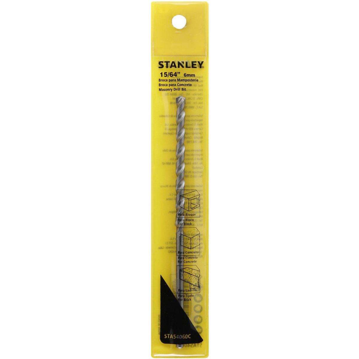 STANLEY - Broca percusión para concreto 6x150 mm