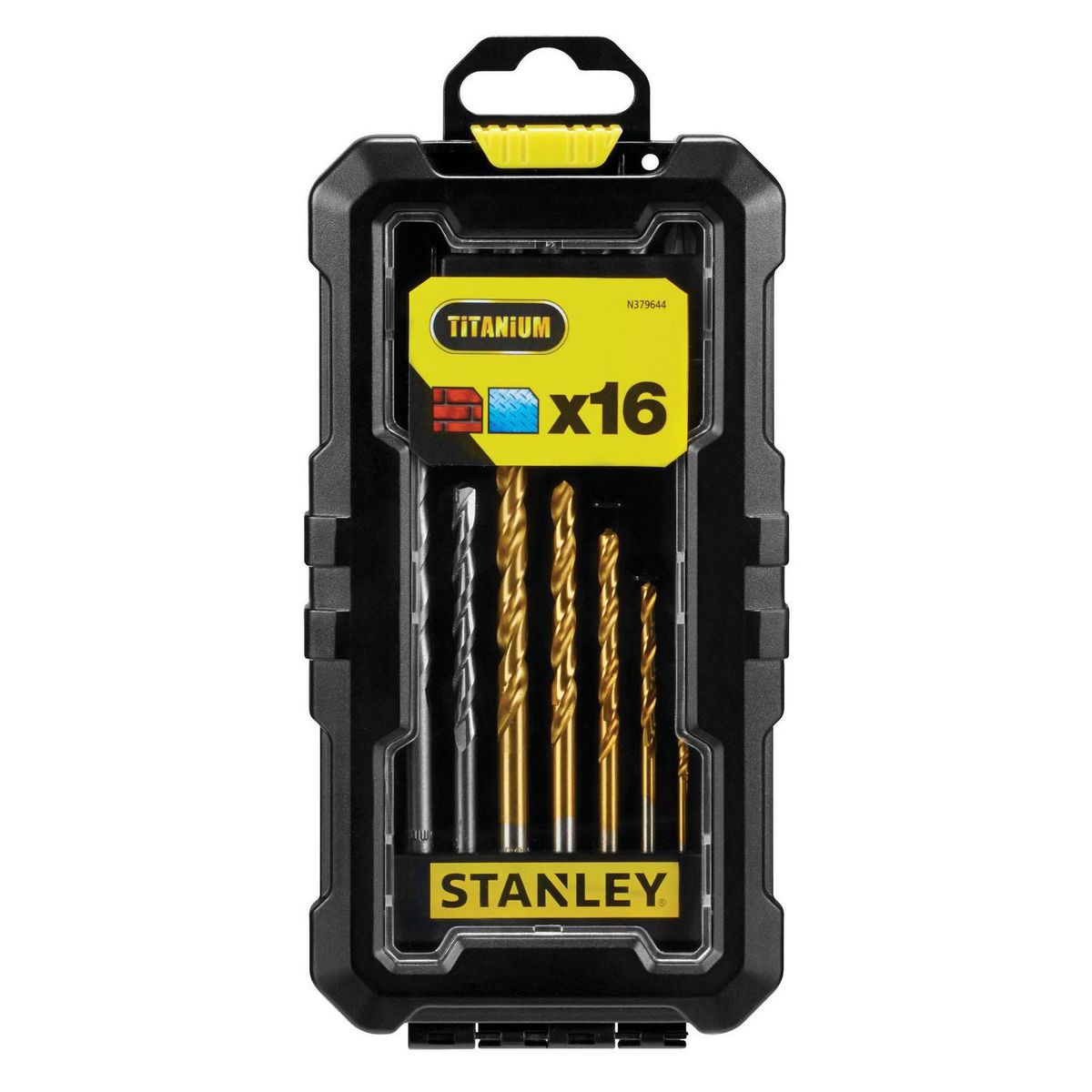 STANLEY - Kit de perforación 16 piezas