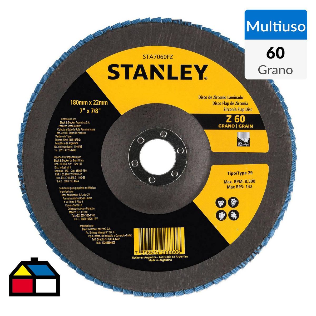 STANLEY - Disco De Lija Traslapado 7"