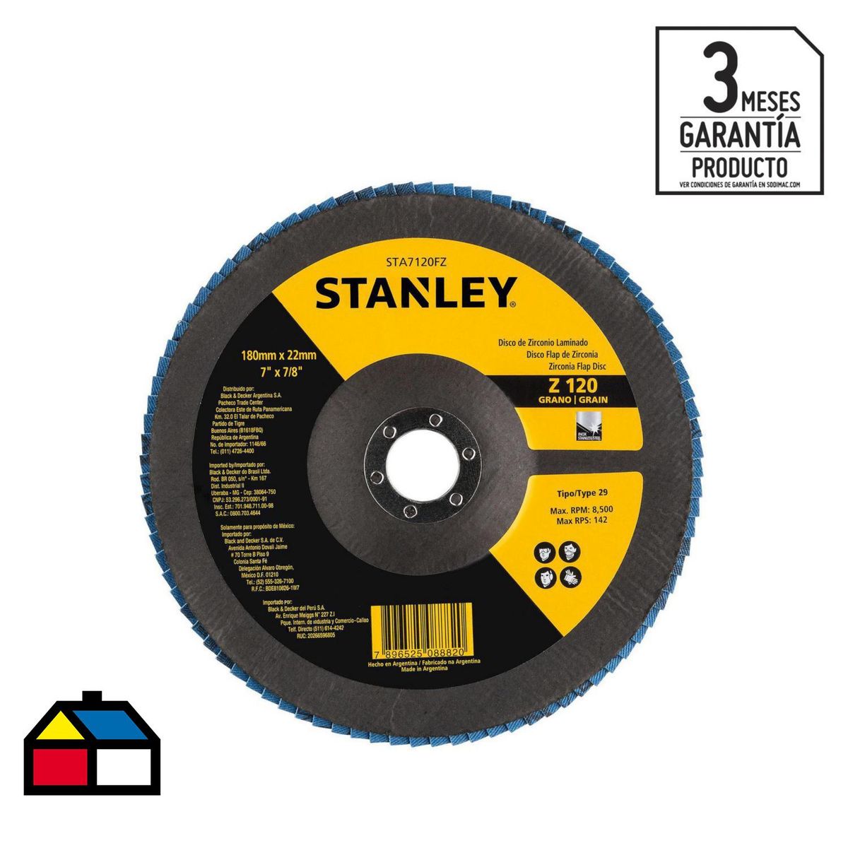 STANLEY - Disco De Lija Traslapado 7"
