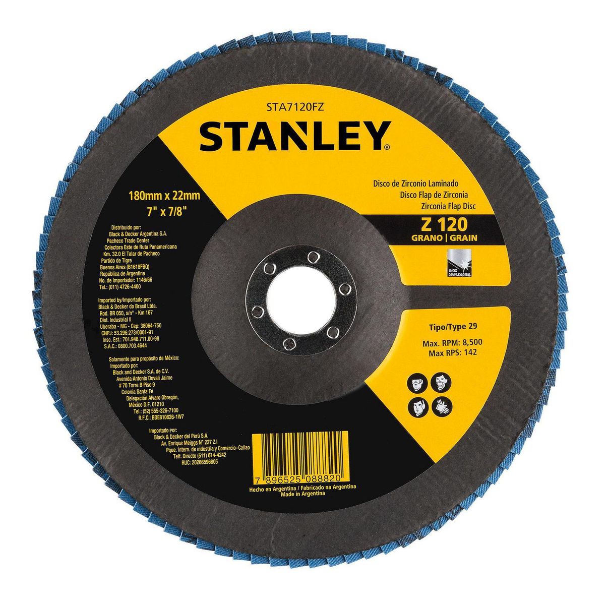 STANLEY - Disco De Lija Traslapado 7"