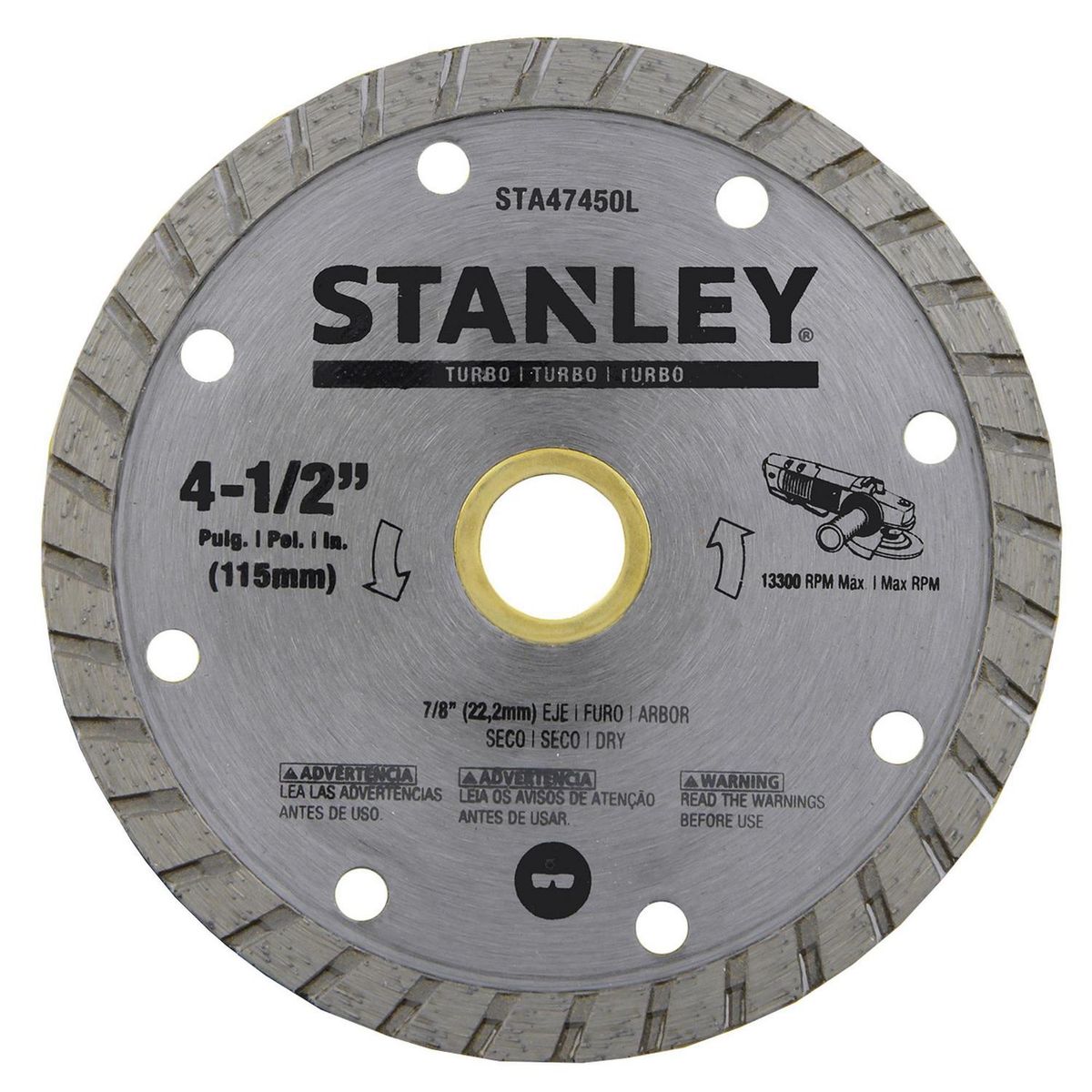 STANLEY - Disco Diamantado Turbo 4,5"