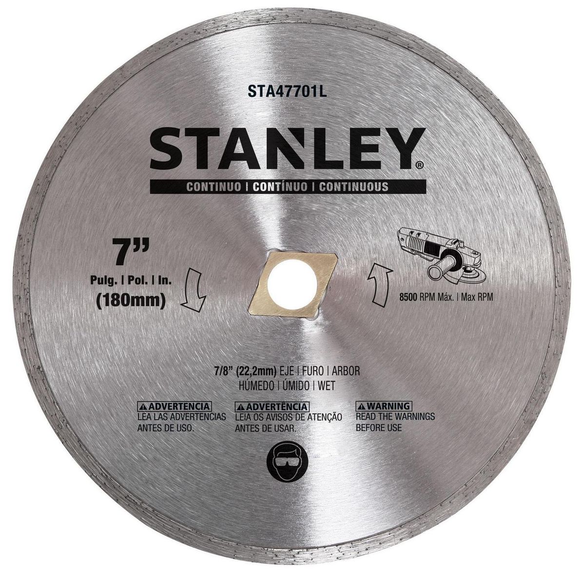 STANLEY - Disco diamantado continuado 7"