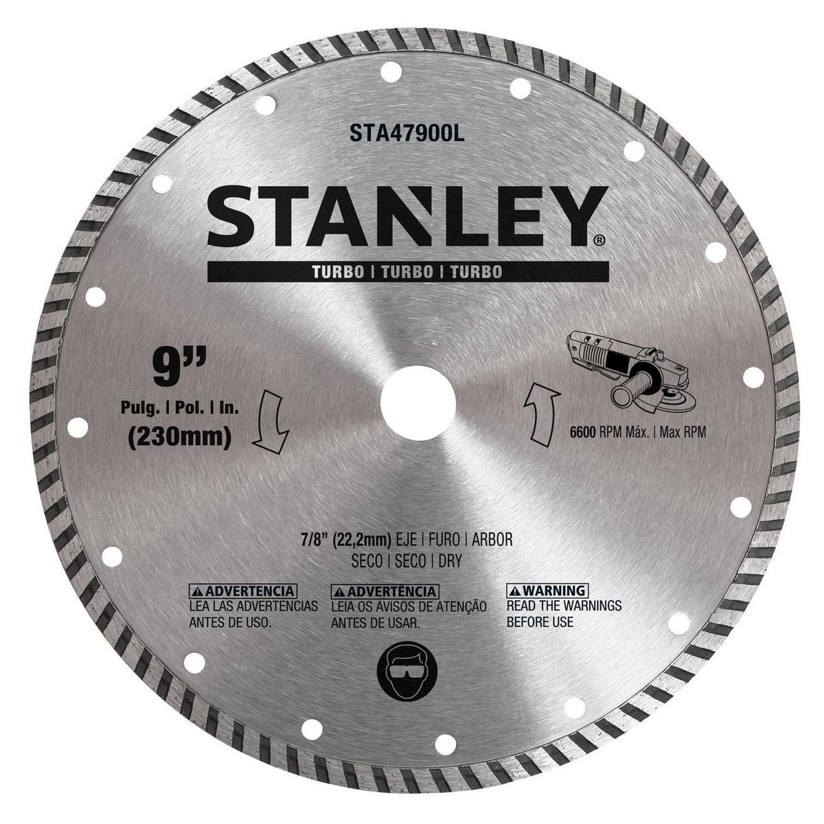 STANLEY - Disco Diamantado Turbo 9"