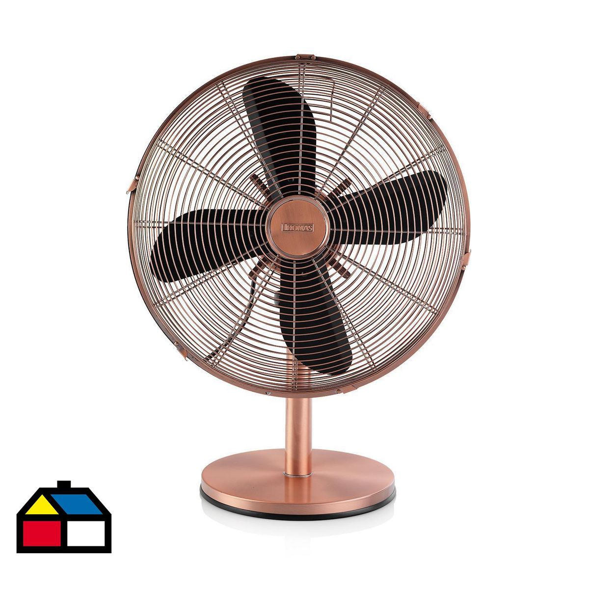 THOMAS - Ventilador de mesa 12" cobre