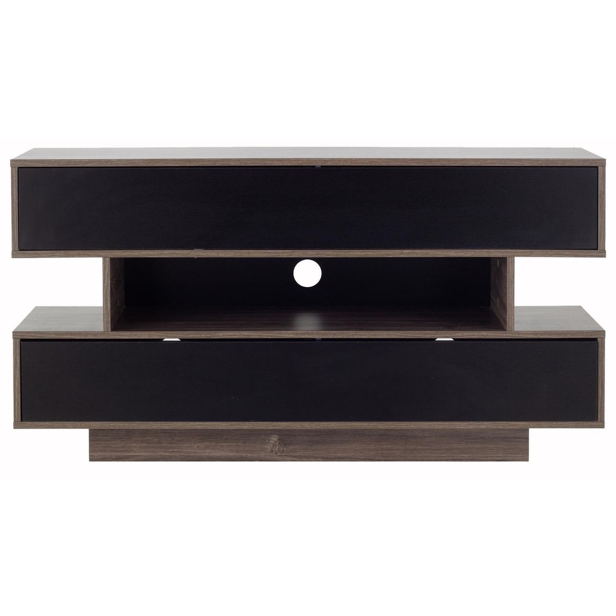 TUHOME - Rack de TV 63x120x30 cm wengué