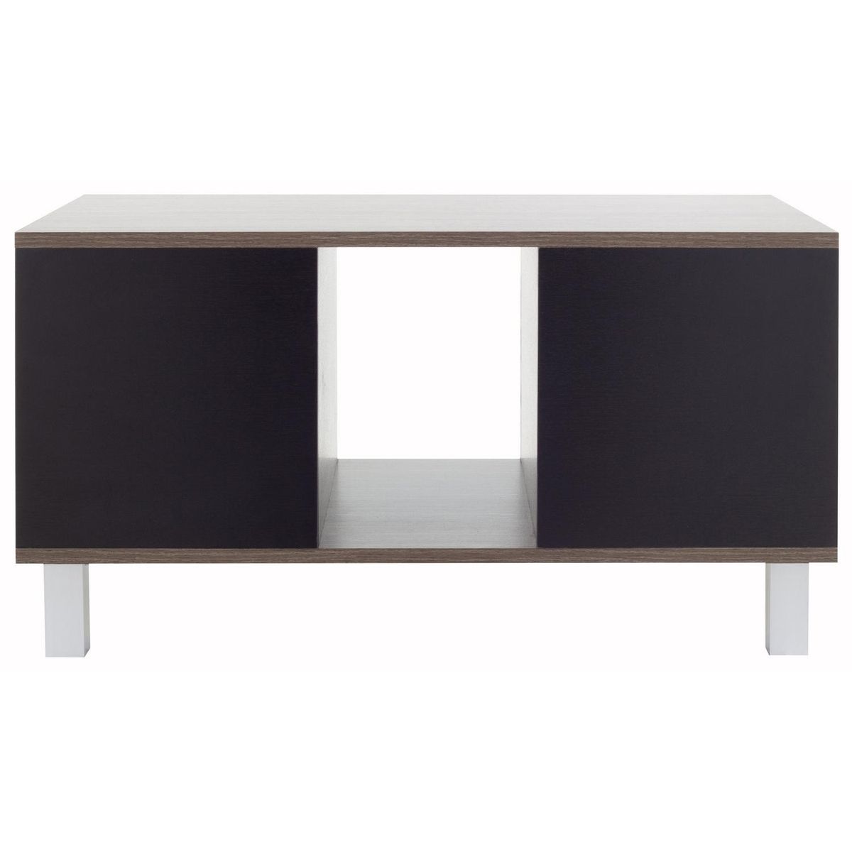 TUHOME - Mesa de centro 42x79x52,6 cm wengué