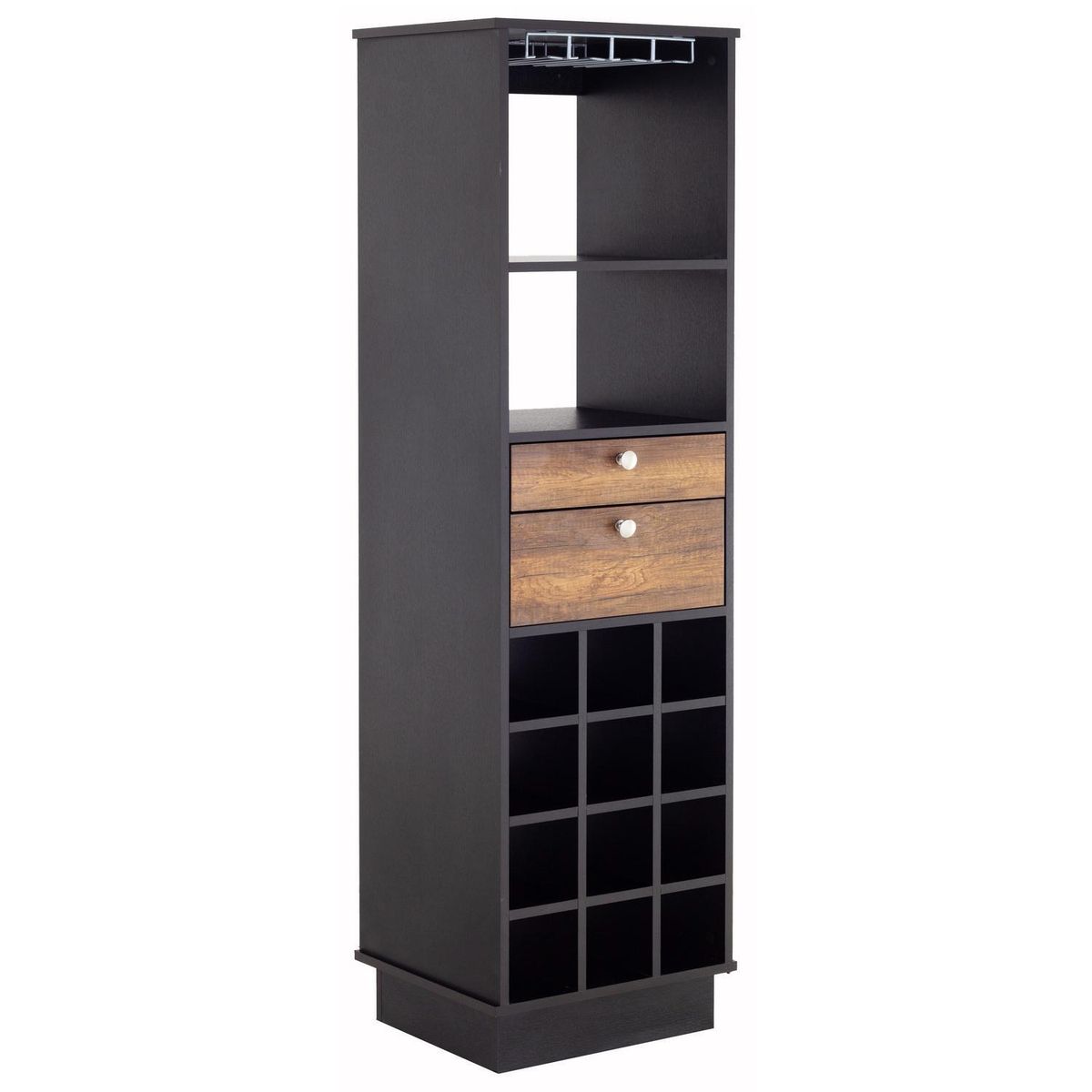 TUHOME - Bar Classic 46.4x160x40 cm Caramelo/Wengue