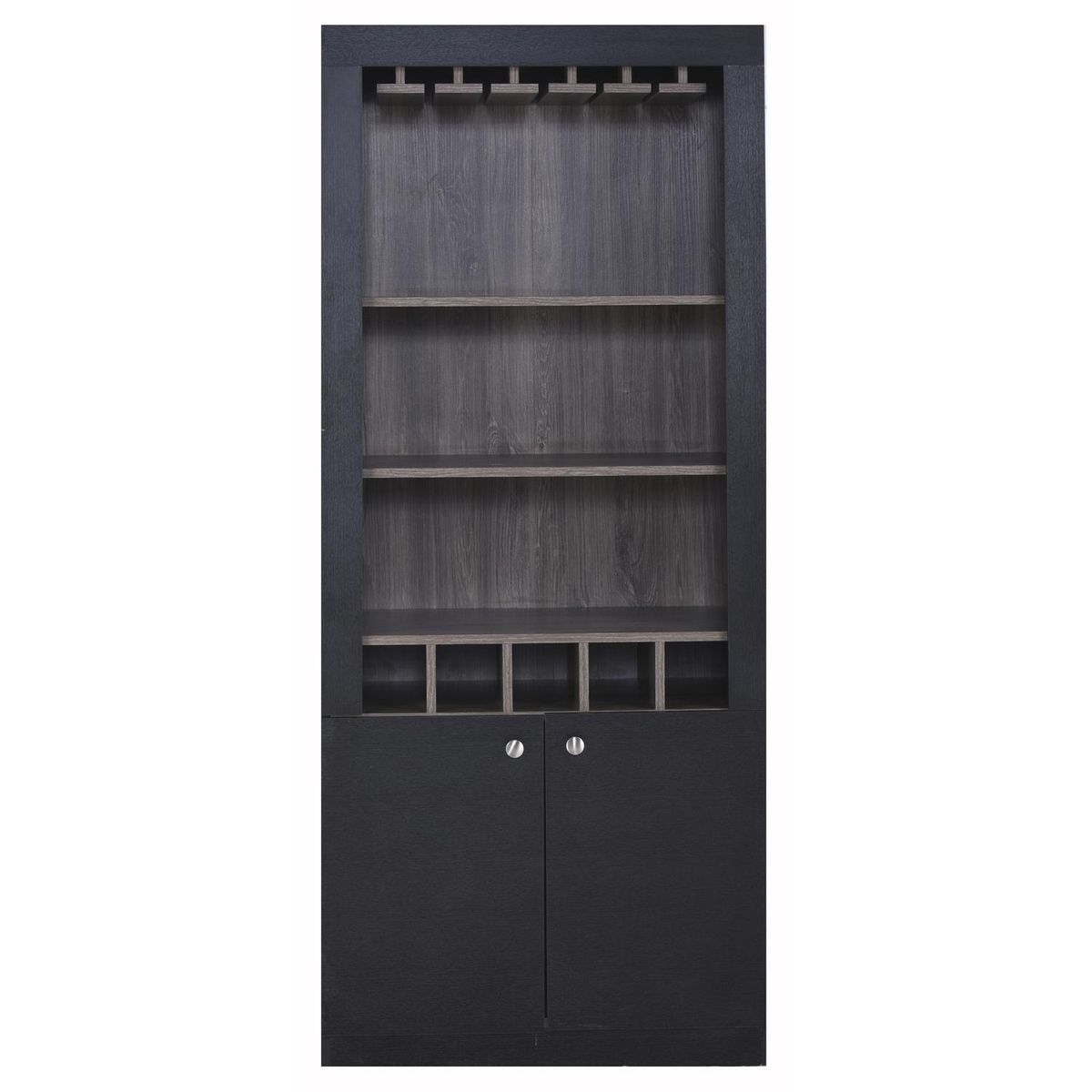 TUHOME - Bar Bellagio 75x175x36.5 cm Siena/Wengue