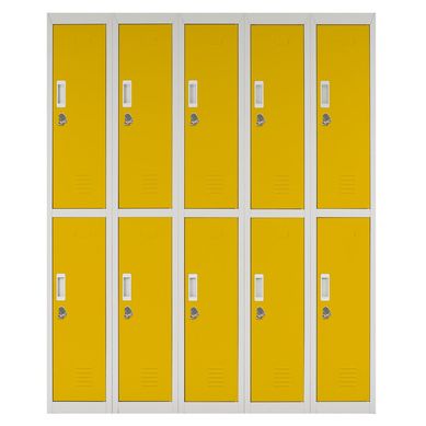 Locker acero 10 puertas con llave