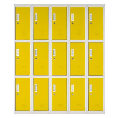 Locker acero 15 puertas con llave