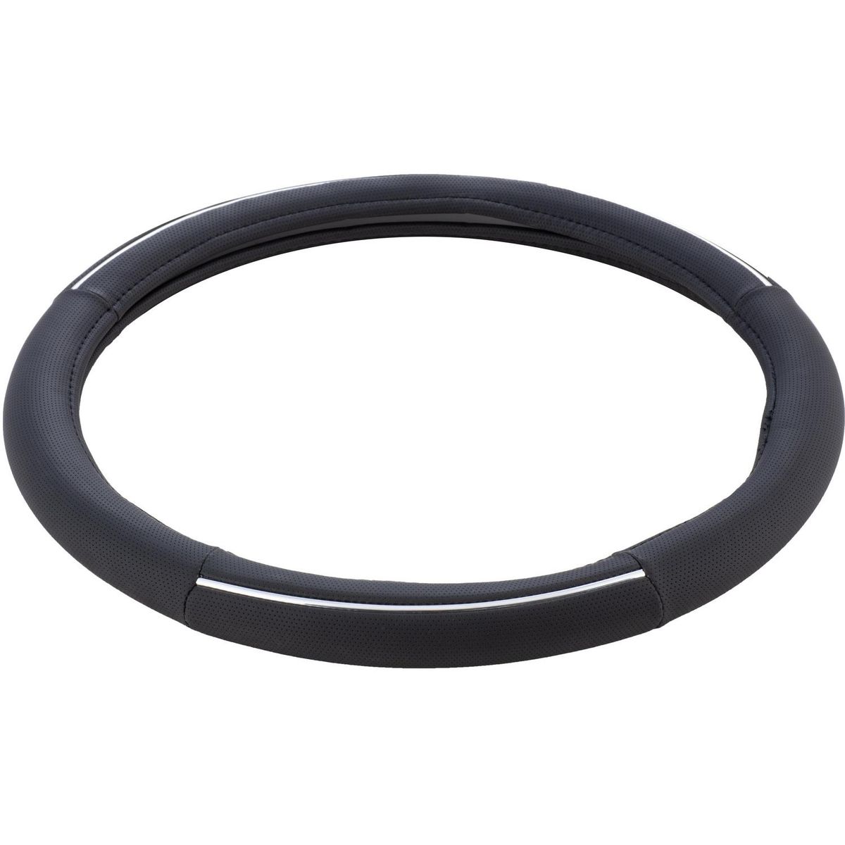 AUTOSTYLE - Cubrevolante PVC 38 cm Negro