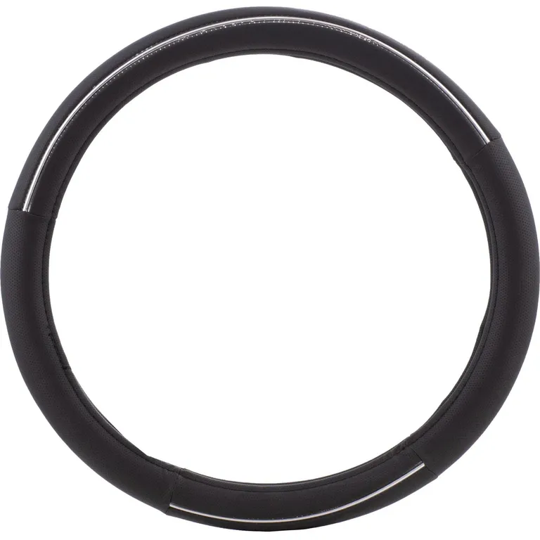AUTOSTYLE Cubrevolante PVC 38 cm Negro