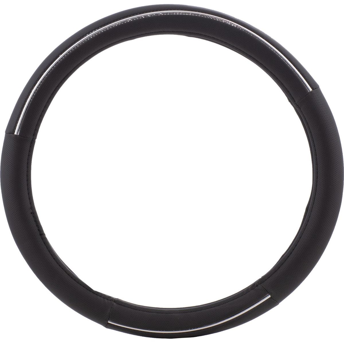 AUTOSTYLE - Cubrevolante PVC 38 cm Negro