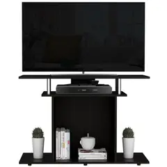 TUHOME - Rack de TV wengué