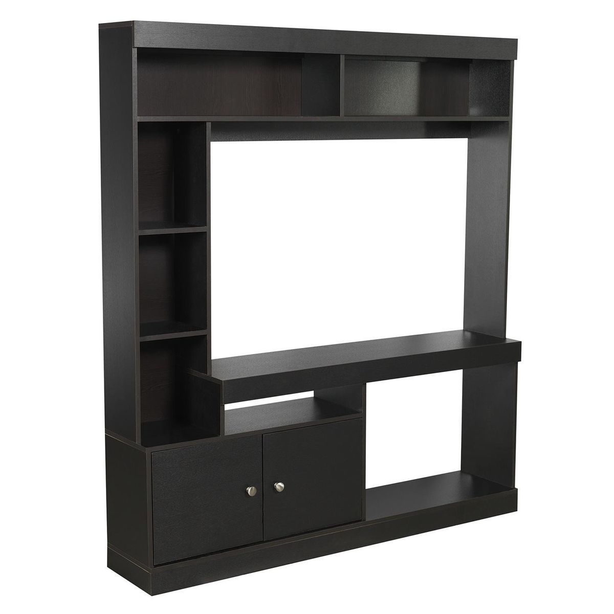 TUHOME - Estante Dante Madera 9 Nivel(es) 150x170x30 cm Wengué