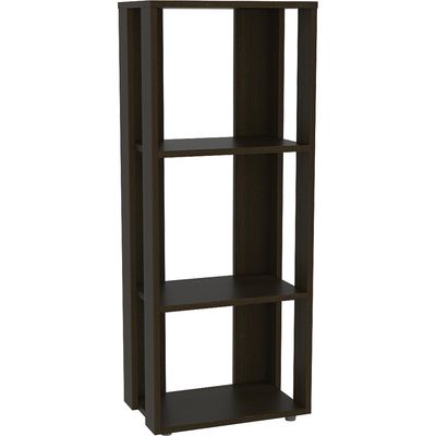 Imagen 2 del producto Librero Alaska Madera 3 Nivel(es) 40x100x25 cm Wengué