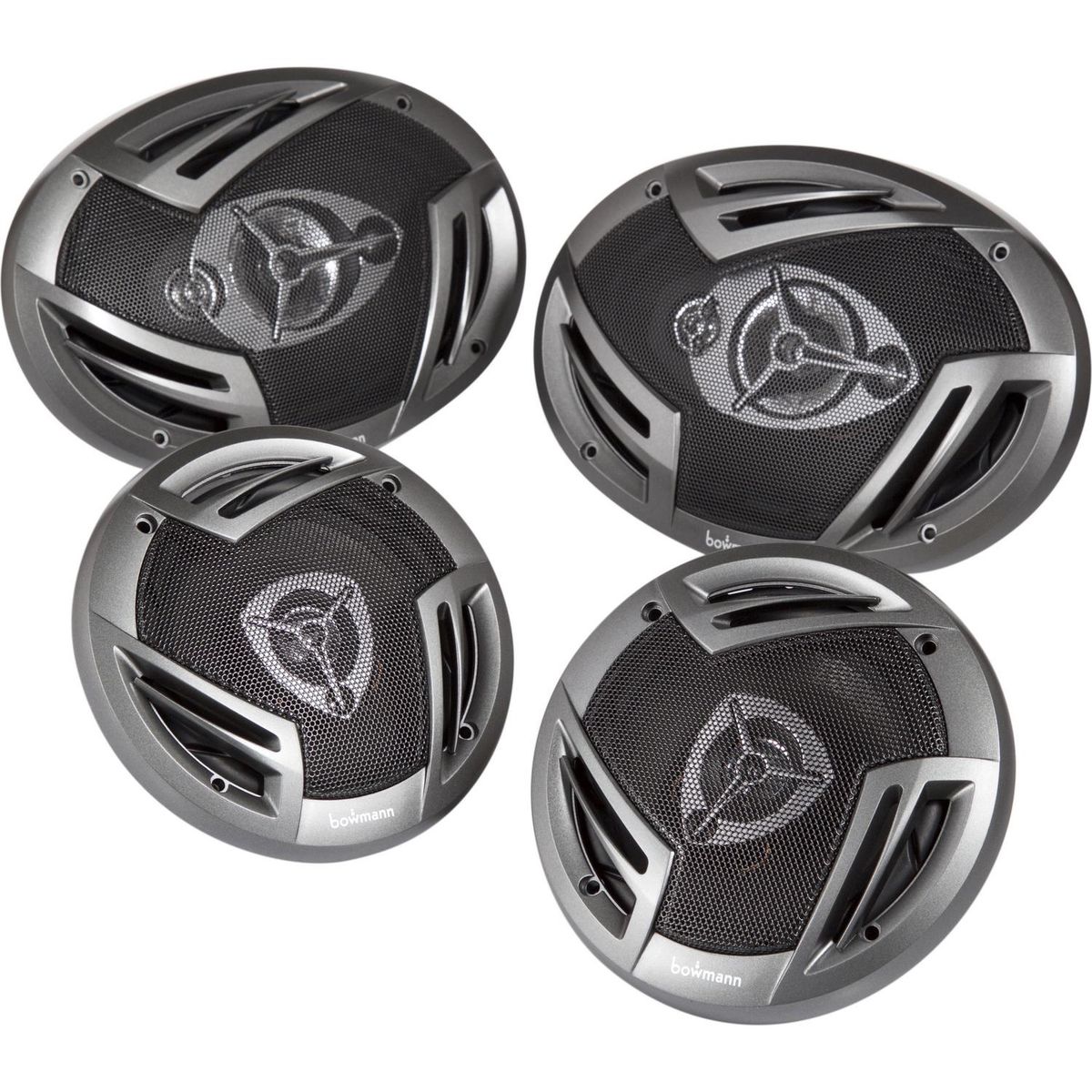 Set de 4 Parlantes Bowmann 250w para Auto Vías 6", marca BOWMANN - Foto 2