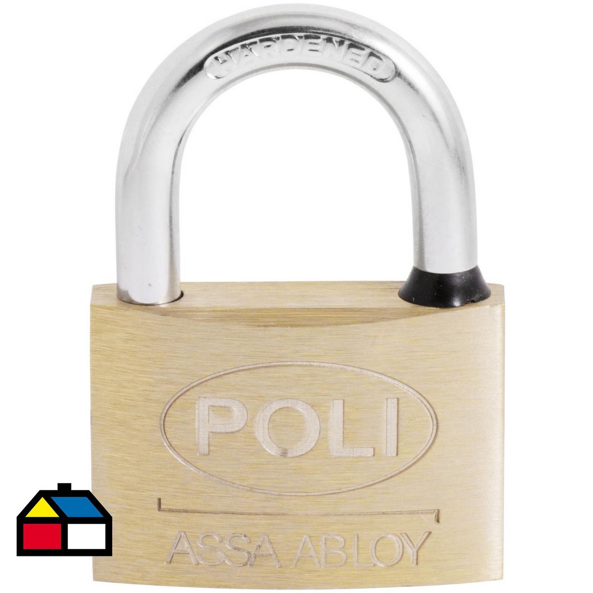 POLI - Candado bronce con llaves P/150 50 mm