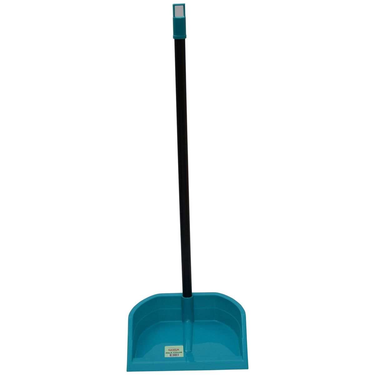 SOGA - Pala Plástica Aseo Soga con Mango Ergonómico 27x26x78 cm Azul