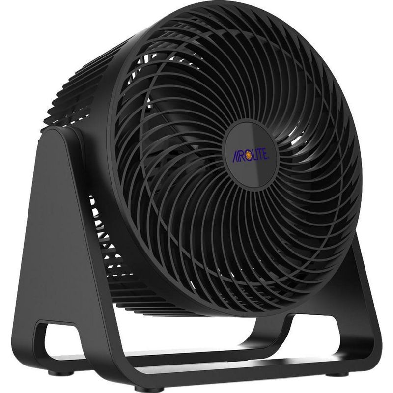 AIROLITE - Ventilador de mesa 10" negro