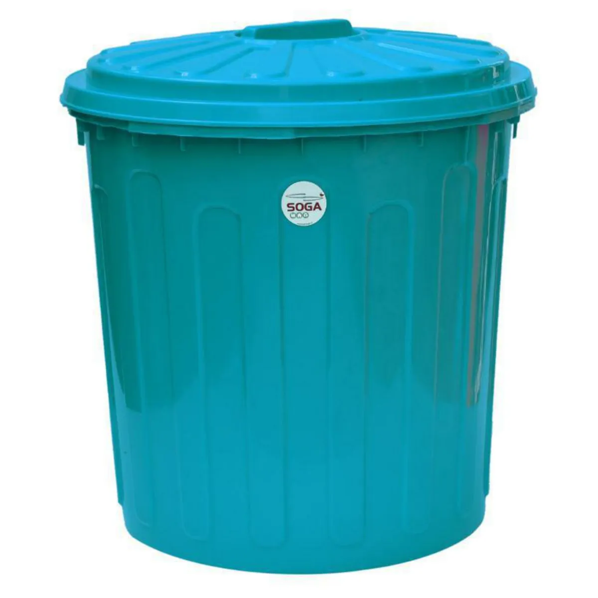 SOGA - Papelero 20 Litros Plástico Gris