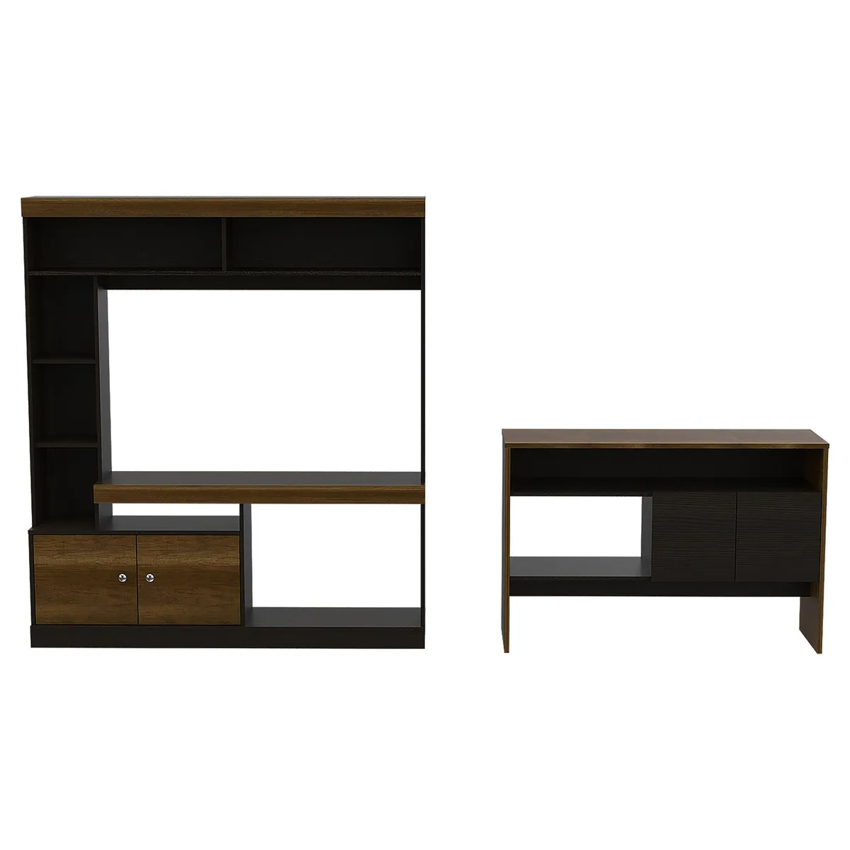 TUHOME - Combo De Estante Para Tv 55" + Arrimo