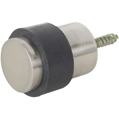 Tope para puerta niquelado