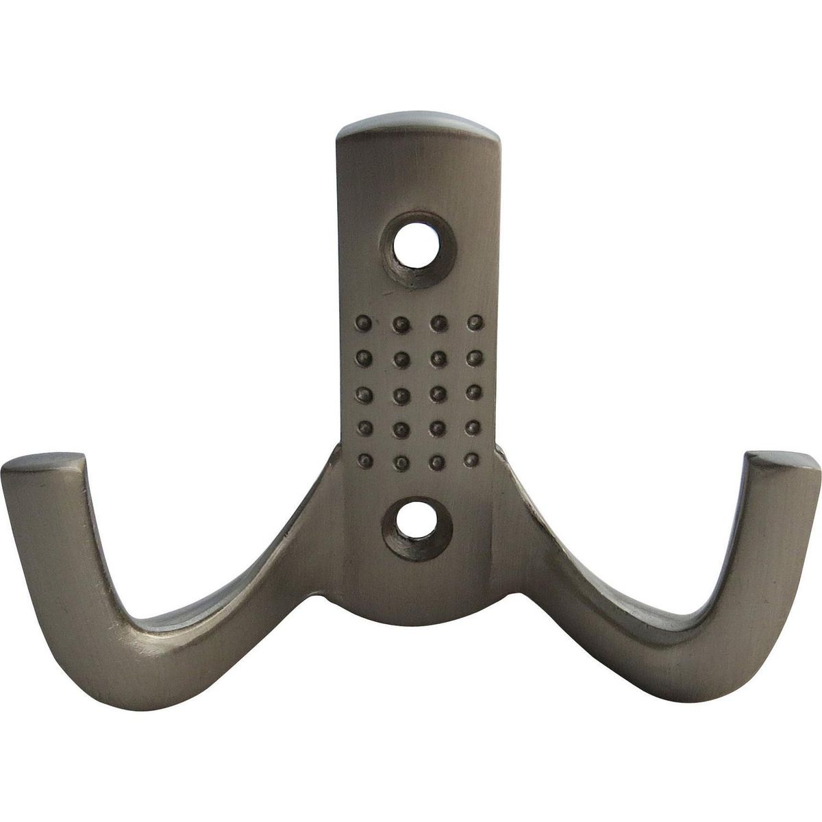 DVP - Colgador Niquelado 2 puntas Metal Alumnio