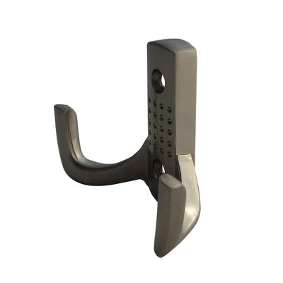 Imagen 2 del producto Colgador Niquelado 2 puntas Metal Alumnio