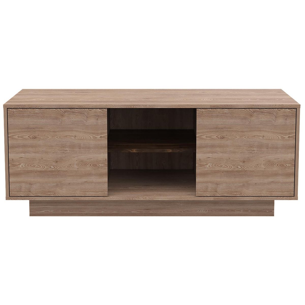 TUHOME - Rack de TV 53,1x128x131 cm