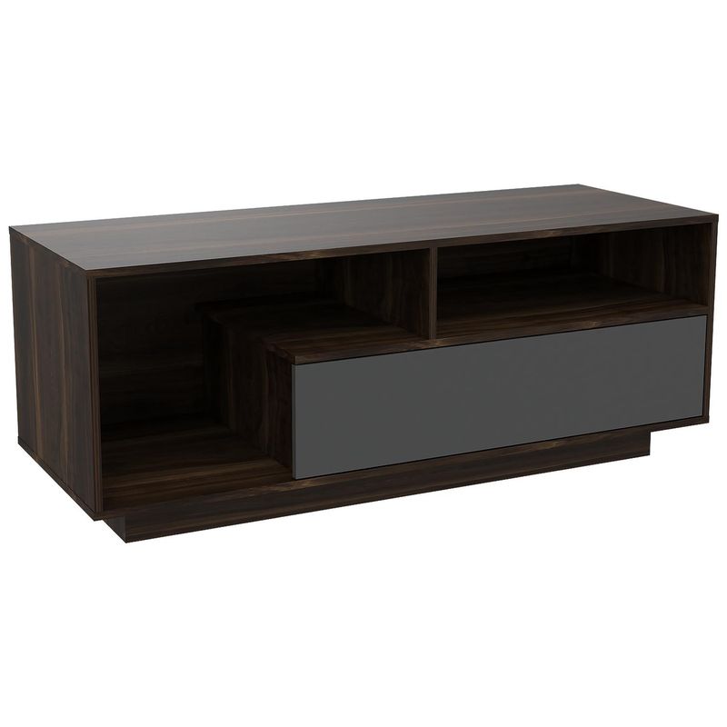 TUHOME - Rack de TV 51,1x128x131 cm