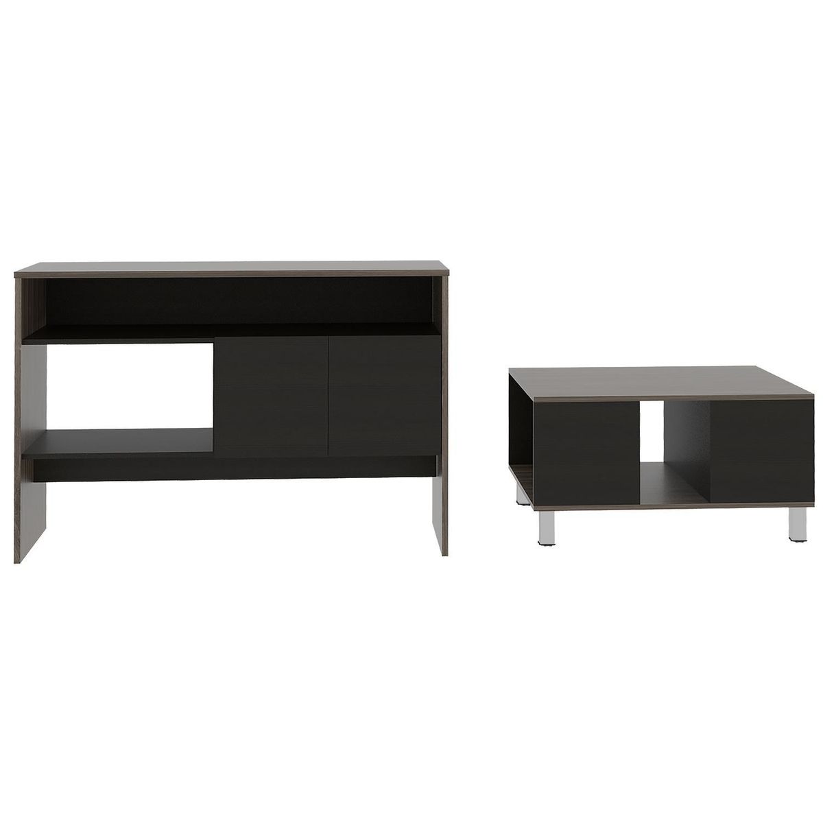 TUHOME - Combo de mesa de centro + arrimo