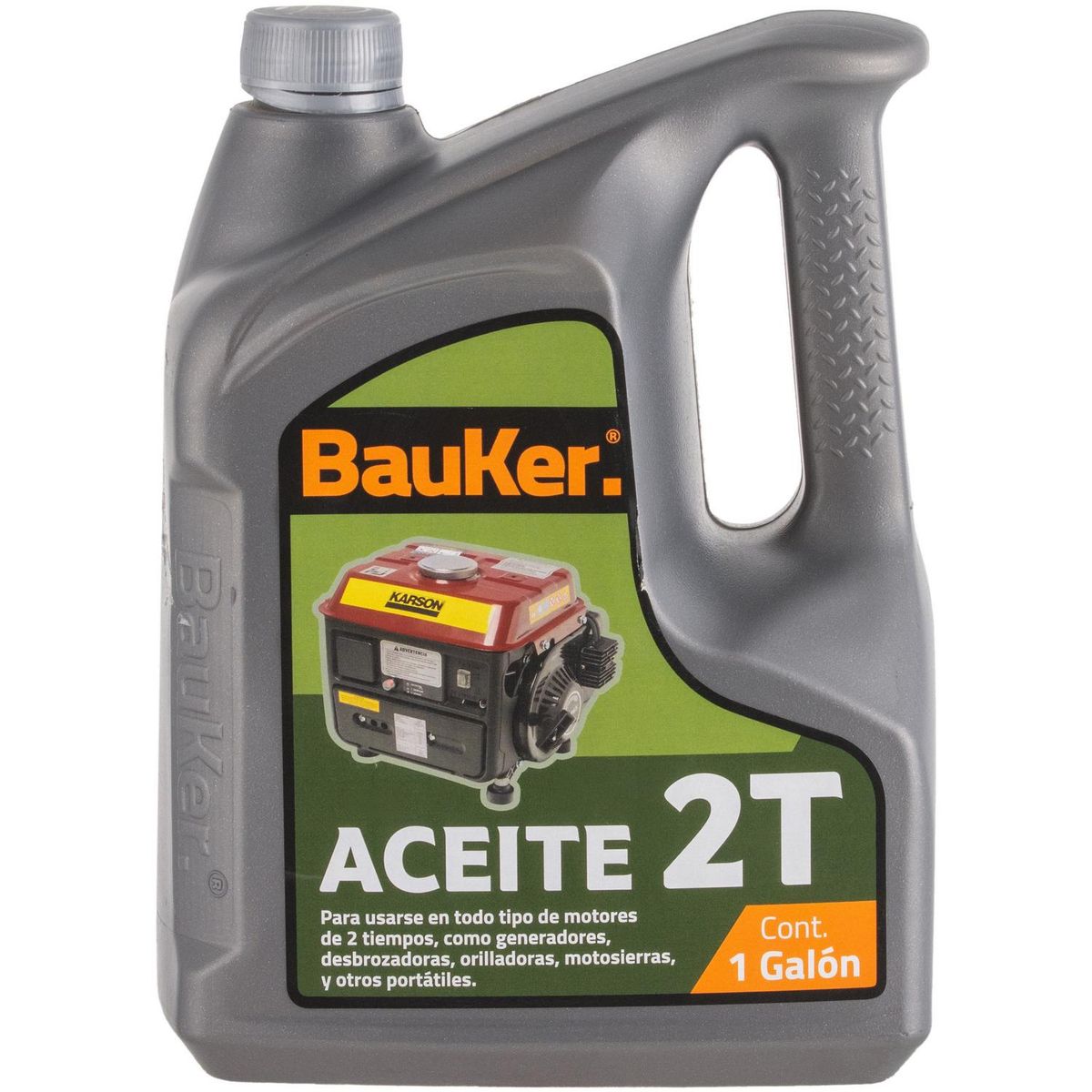 BAUKER - Aceite para generador 2 tiempoes 1 gl