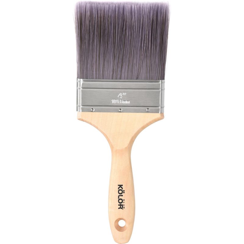 KOLOR - Brocha profesional silver 4 pulgadas