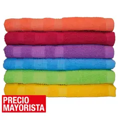 ZAHR - Toalla Baño Colores 480 gr Algodón 70x140 cm Variado