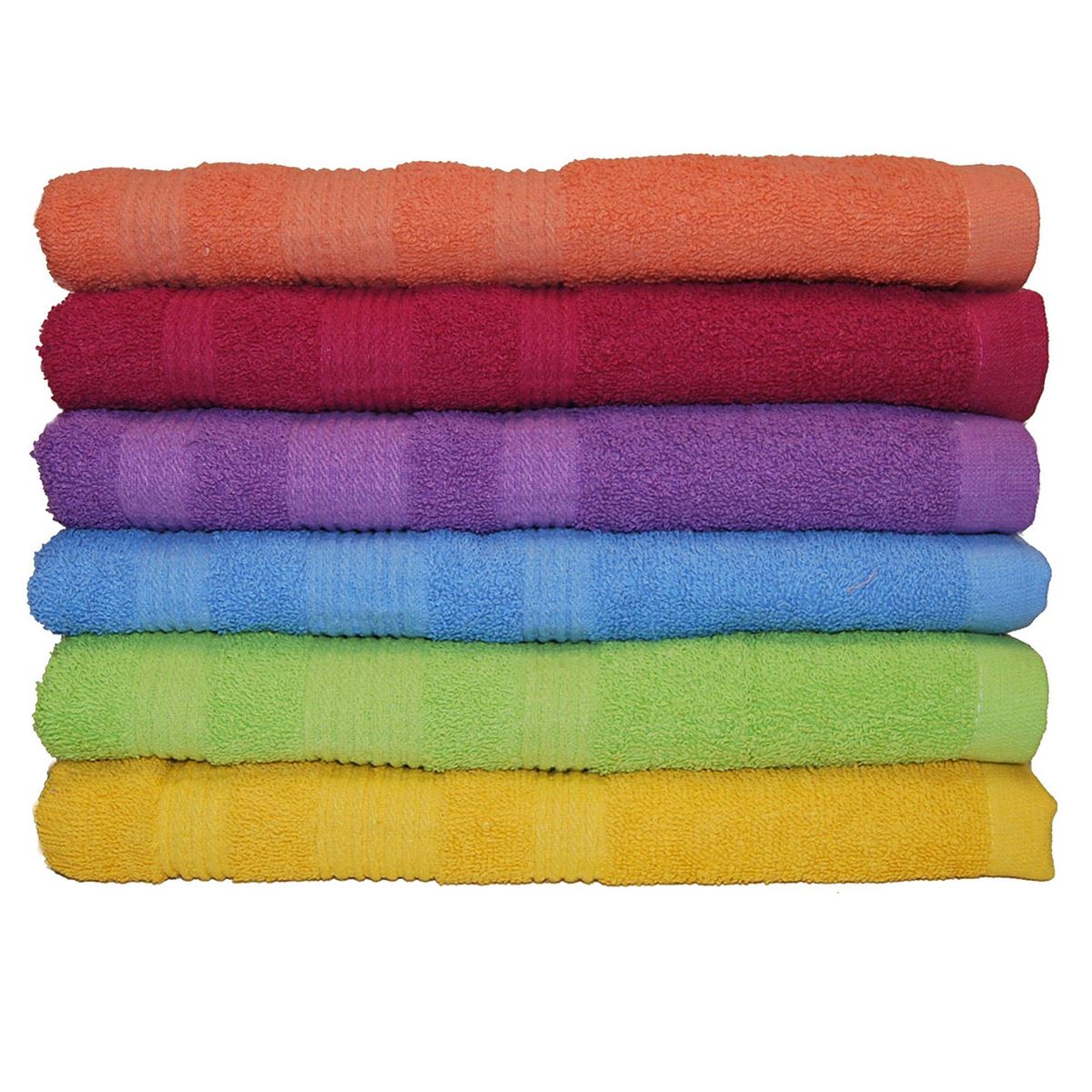 ZAHR - Toalla Baño Colores 480 gr Algodón 70x140 cm Colores Surtidos